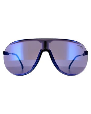 Carrera SuperChampion D51 XT zwart blauw hemelspiegel zonnebril
