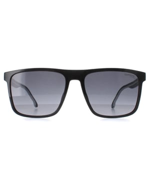 Carrera 8064/S 80S 9O zwart en wit donkergrijs gradiënt zonnebril