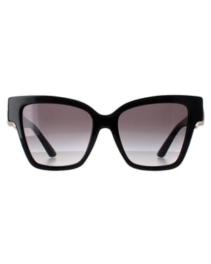 Dolce & Gabbana Square Womens Black Grey Gradient DG4470