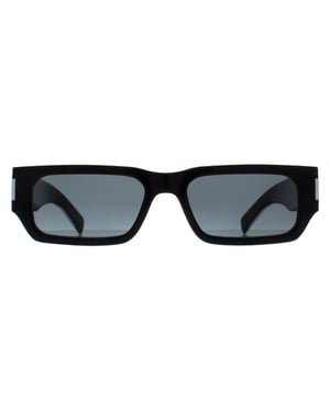 Saint Laurent Rectangle Mens Black Grey SL660