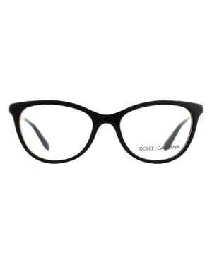 Dolce & Gabbana Cats Eye Black Womens Glasses Frames