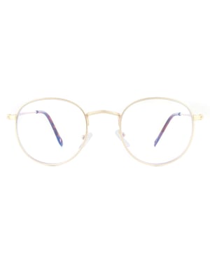 Montana Round Gold Unisex Women Glasses Frames