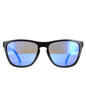 Carrera Square unisex zwart blauwe spiegel 8058/s