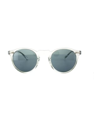 Oliver Peoples Sunglasses Gregory Peck 5217 1101/R8 Crystal Indigo Photochromic