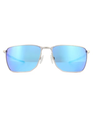 Oakley Zonnebril Ejector OO4142-04 Satin Chrome Prizm Sapphire