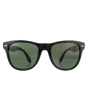 Ray-Ban Zonnebril Folding Wayfarer 4105 Zwart 601 54mm
