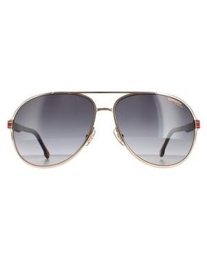 Carrera Aviator unisex goud Havana donkergrijze gradiënt 1051/s