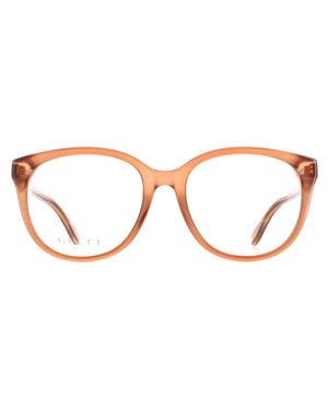 Gucci Round Womens Brown GG0791O
