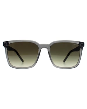 Hugo by Hugo Boss Square Mens Transparent Grey Green Gradient HG 1327/S