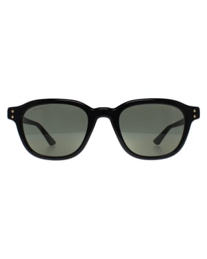 Gucci Square Mens Shiny Black Grey GG1892S