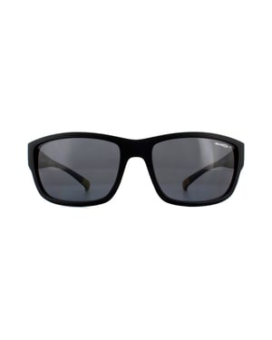 Arnette Zonnebril Bushwick 4256 01/81 Zwart Gepolariseerd Grijs