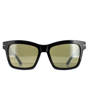 Serengeti zonnebril Winona SS528001 Glanzende zwart mineraal gepolariseerd groen 555 nm