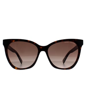 Marc Jacobs Cat Eye Womens Dark Havana Brown Gradient MARC 336/S