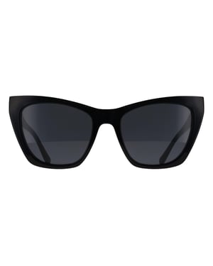 Love Moschino Cat Eye Womens Black Grey MOL070/S