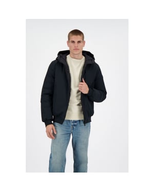 Airforce Frm1165552 hooded reversible dark navy jack