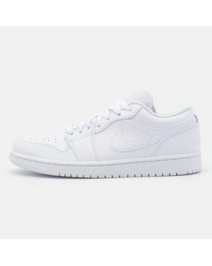 Nike Air Jordan 1 Low Herensneakers in wit/wit/wit
