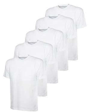 Kruze | Womens Crew Neck T-Shirts (5 Pack)