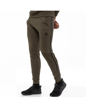 Mens Khaki Tracksuit Joggers| Enzo Designer Menswear