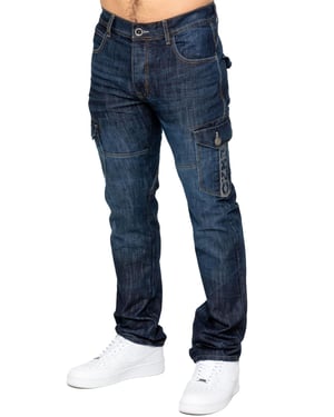Enzo | Mens Straight Leg Jeans