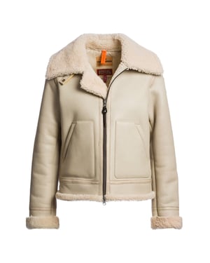 Parajumpers Gialean Special Oat Brown Leren Jas