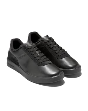Cole Haan Grand Crosscourt Packaway Leather Men's Black Trainers