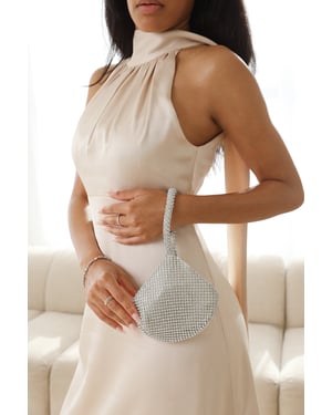 Wheres That From Womens 'Rosa' Mini Chainmail Pouch Bag