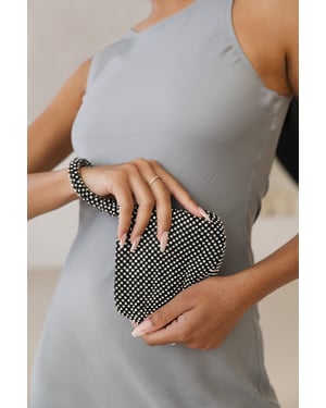 Wheres That From Womens 'Rosa' Mini Chainmail Pouch Bag