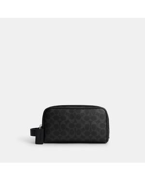 Small Travel Kit In Signature Canvas
