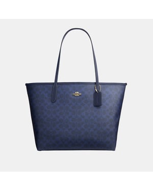 City Tote Bag In Signature Canvas