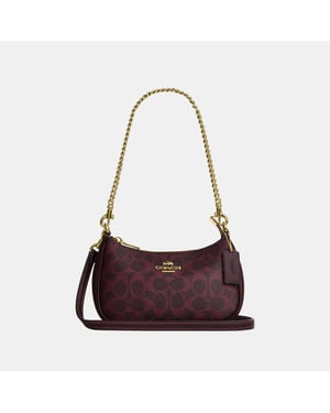 Teri Mini Crossbody Bag In Signature Canvas