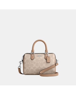 Mini Rowan Crossbody Bag In Signature Canvas