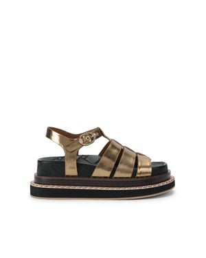 Kurt Geiger London Leather Orson Fisherman Sandals