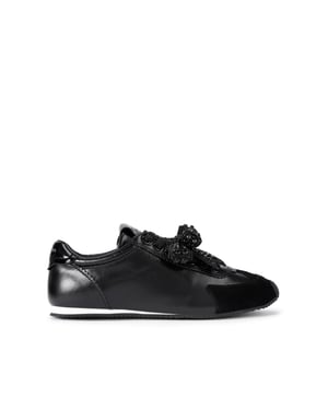 Kurt Geiger London Leather Islington Bow Sneaker Dr Sneakers