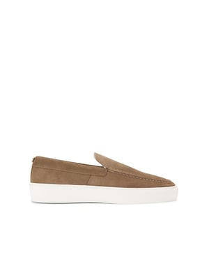 Suede Leyton Beige Loafers