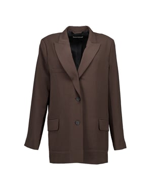 Zenggi Jap crepe relaxed blazers y08-1006 3034