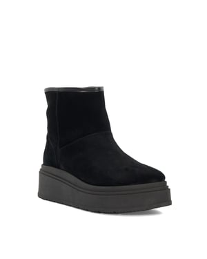 Dune Ladies Podsey - Faux Shearling Lined Platform Boots