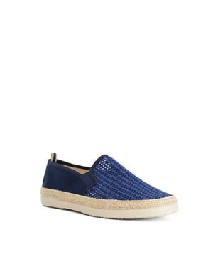 Dune Mens Fishing - Woven Trim Espadrilles