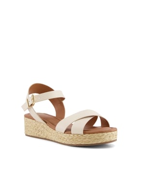 Dune Ladies Linnie - Woven Flatform Sandals