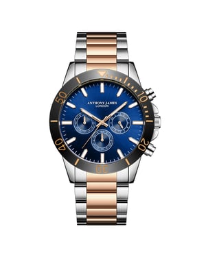Handmonterad Anthony James Limited Edition Chronometric Two Tone Watch