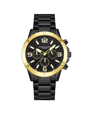 Hand Assembled Anthony James Limited Edition Grandoise Automatic Black Watch