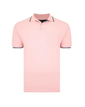 Kam Mens Plus Size Polo Shirt Big and Tall T-shirt