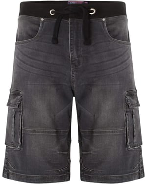Kam Mens Big & Tall Cargo Combat Shorts