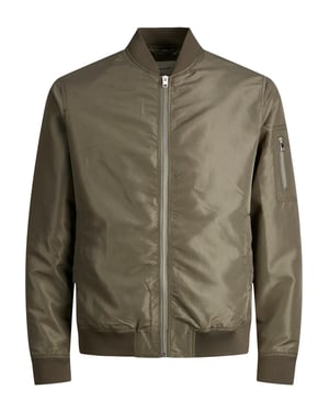Jack & Jones Mens Zip Fastening Bomber Jacket