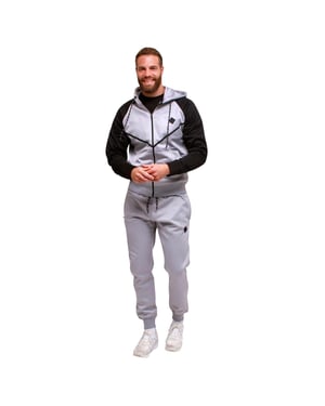 Mens Kam Two Piece Tracksuit Hoodie & Jogger Set