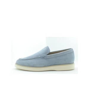 Giorgio 56402 lichtblauwe suède instapper licht blauw