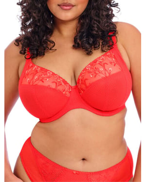 Charley Side Support Plunge Bra - Salsa