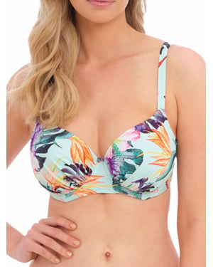 Paradiso Gathered Full Cup Bikini Top