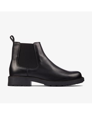 Orinoco2 Lane Black Leather Boots