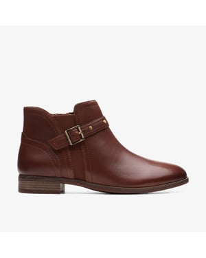 Trish Straps Donker Bruine Lea Laarzen