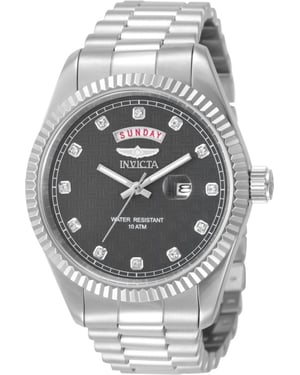 Invicta Specialty 51047 Herrklocka - Quartzverk - Rostfritt Stål med Grå Urskiva - 43 mm
